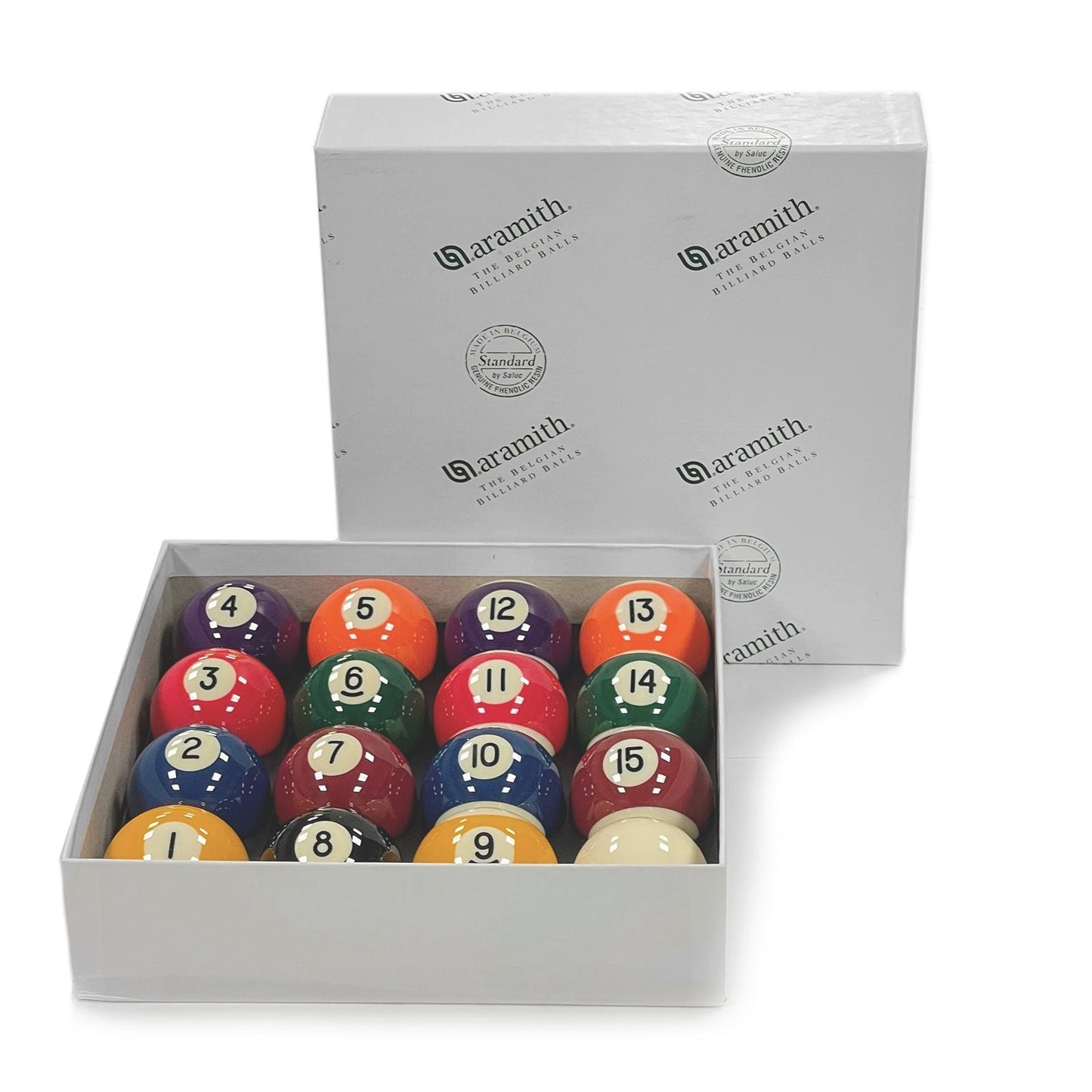 Aramith Standard 2 inch Pool Balls Spots and Stripes