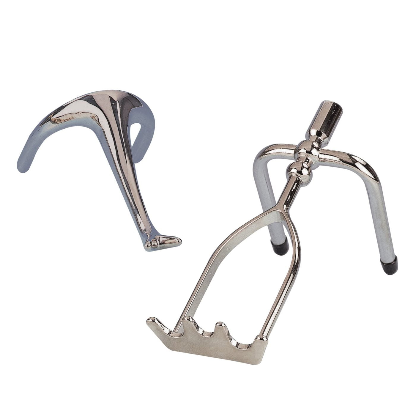 Chrome Spider & Swan neck rests