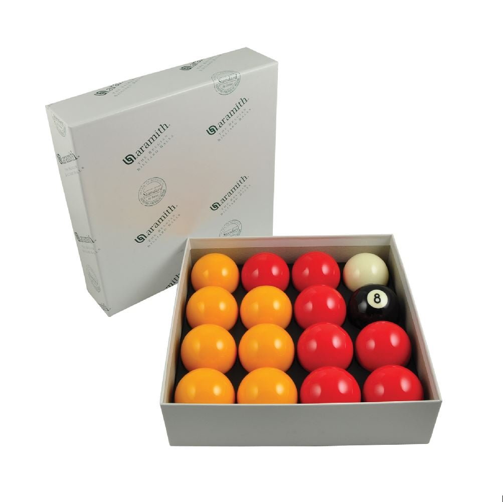 Aramith Red And Yellow Pool Balls