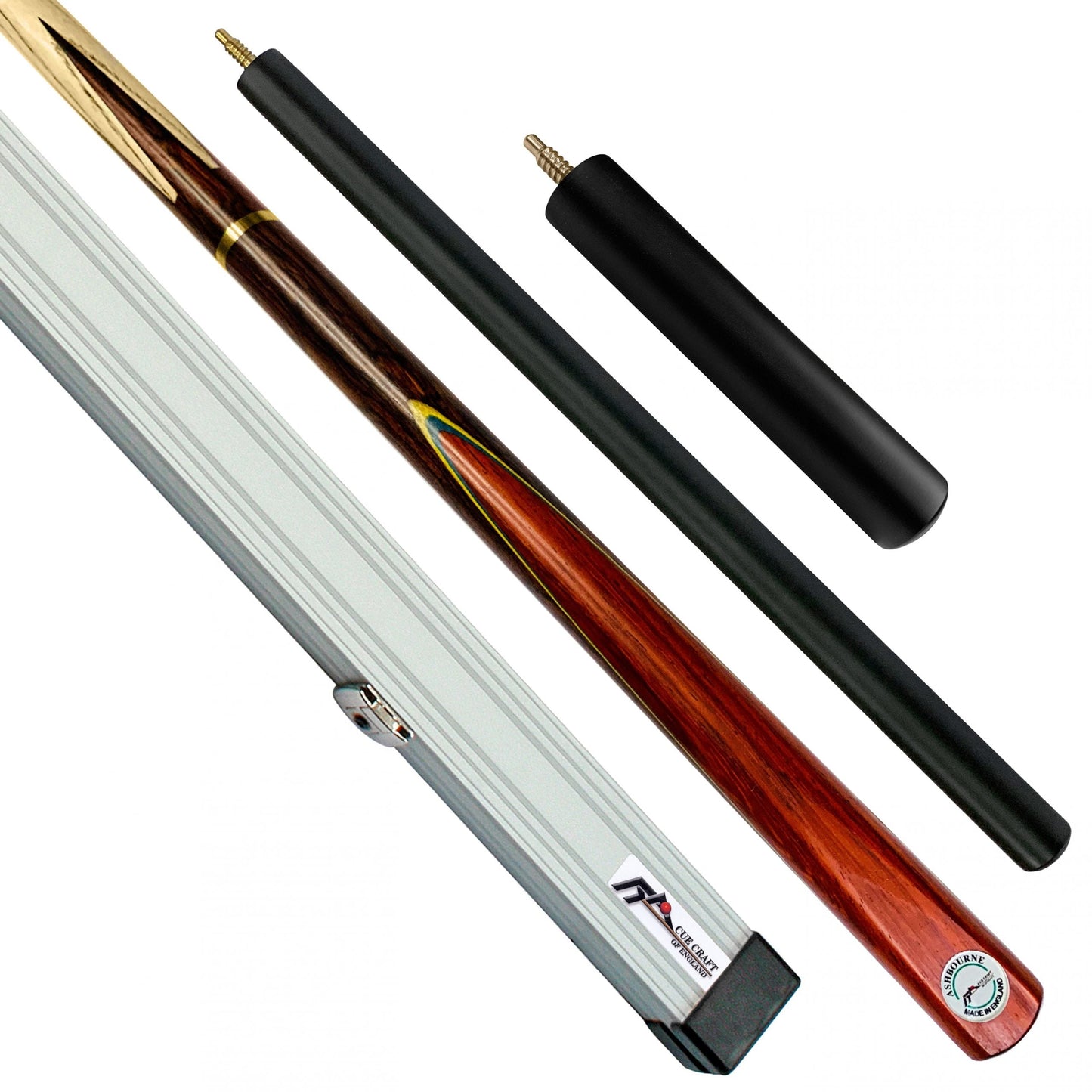 Cue Craft Ashbourne 3/4 Jointed 5 Piece Snooker Cue Collection