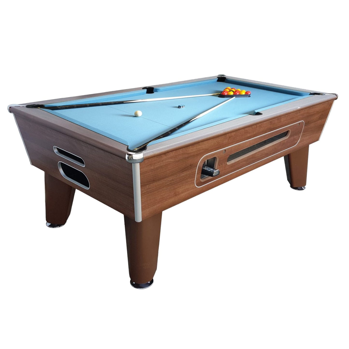 Blackball Club Dark Walnut Pool Table