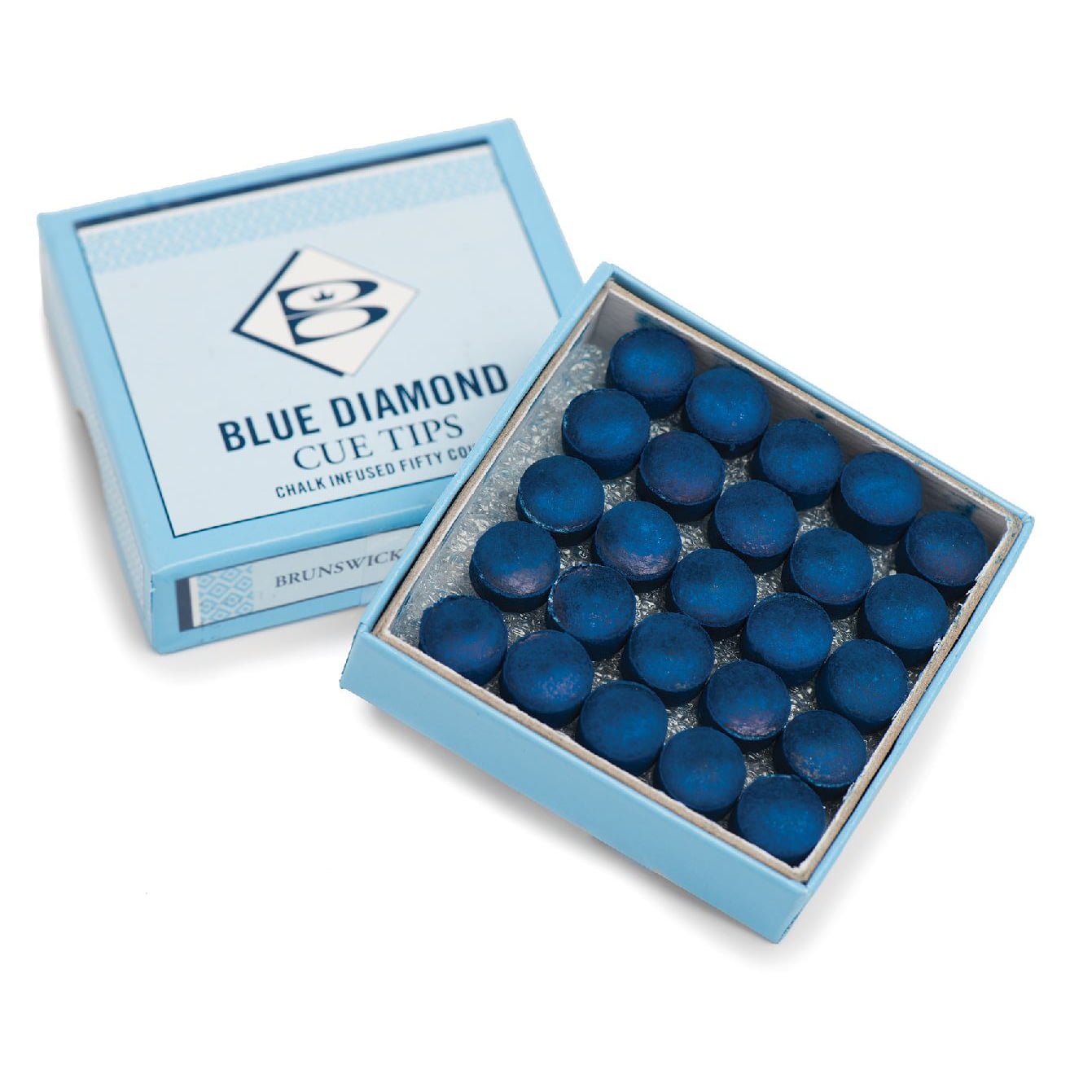 Blue Diamond 5 Pack - Snooker or Pool Cue Tips