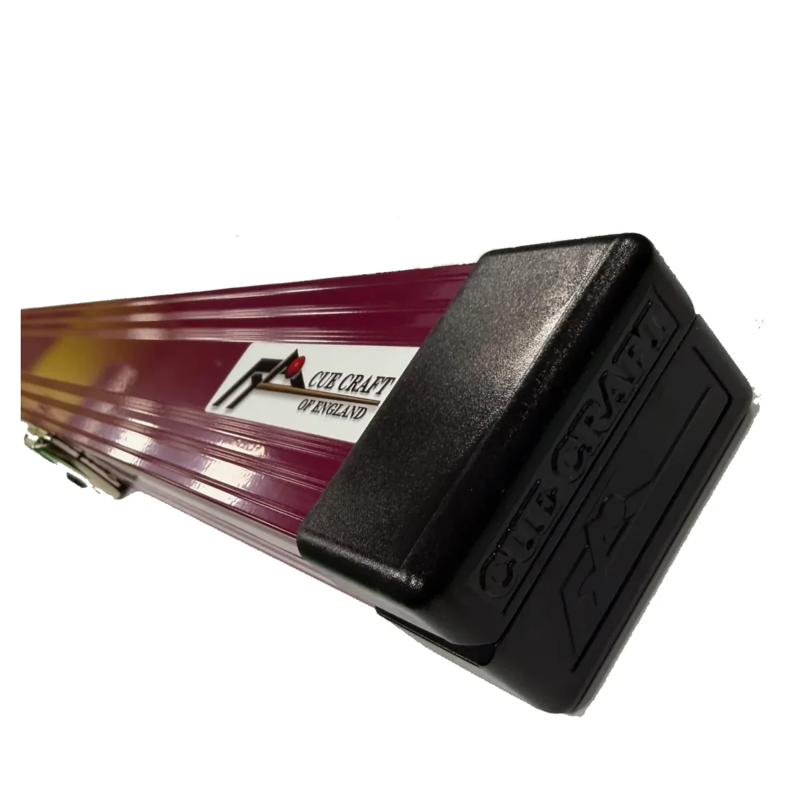 Cue Craft Bordeaux Violet 3 Piece Aluminium Snooker Cue Case
