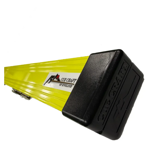 Cue Craft Yellow 3 Piece Aluminium Snooker Cue Case