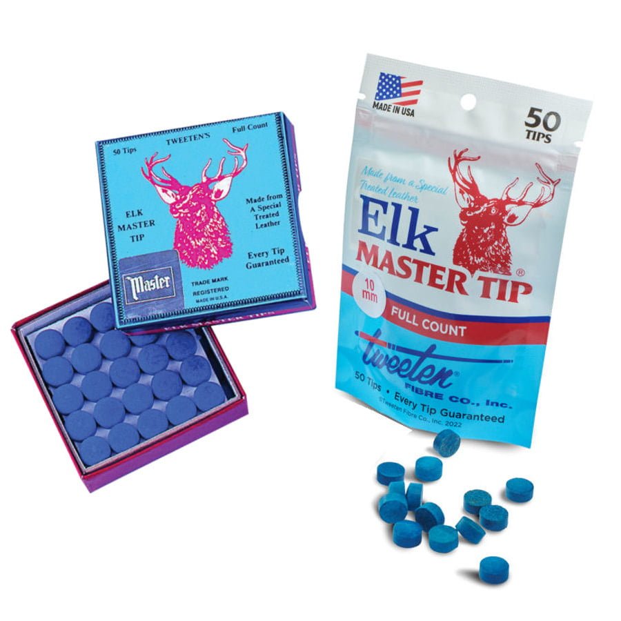 Elkmaster Tip 5 Pack - Snooker & Pool Cue Tips