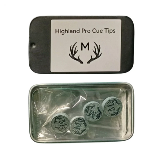 Highland Pro Cue Tips - Medium