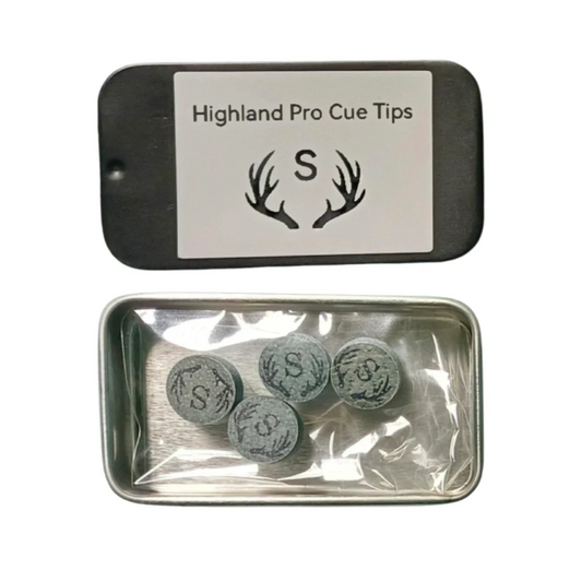 Highland Pro Cue Tips - Soft