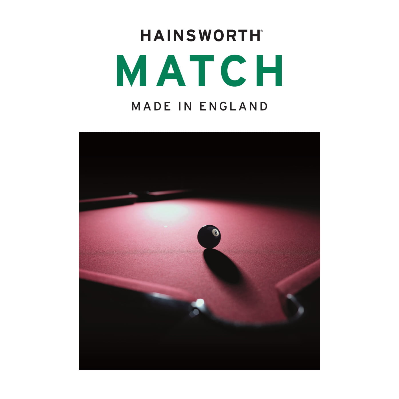 Hainsworth Match Pool Table Cloth