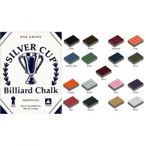 Silver Cup Chalk 12 Pack - 17 Available Colours