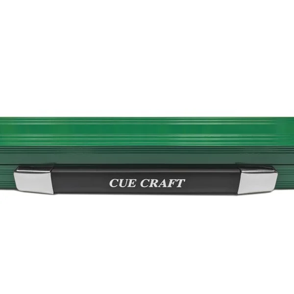 Cue Craft Mint Green 3 Piece Aluminium Snooker Cue Case